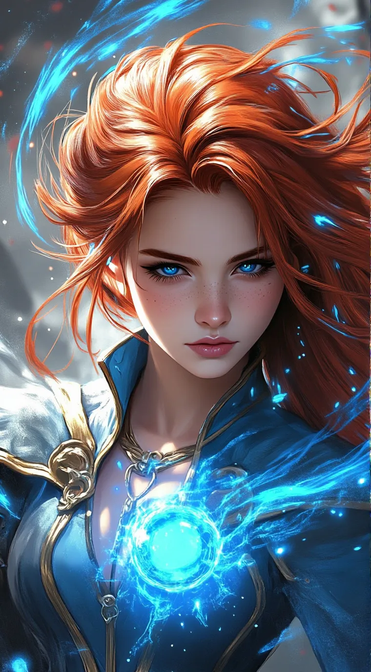 ai character: +Demi+ background