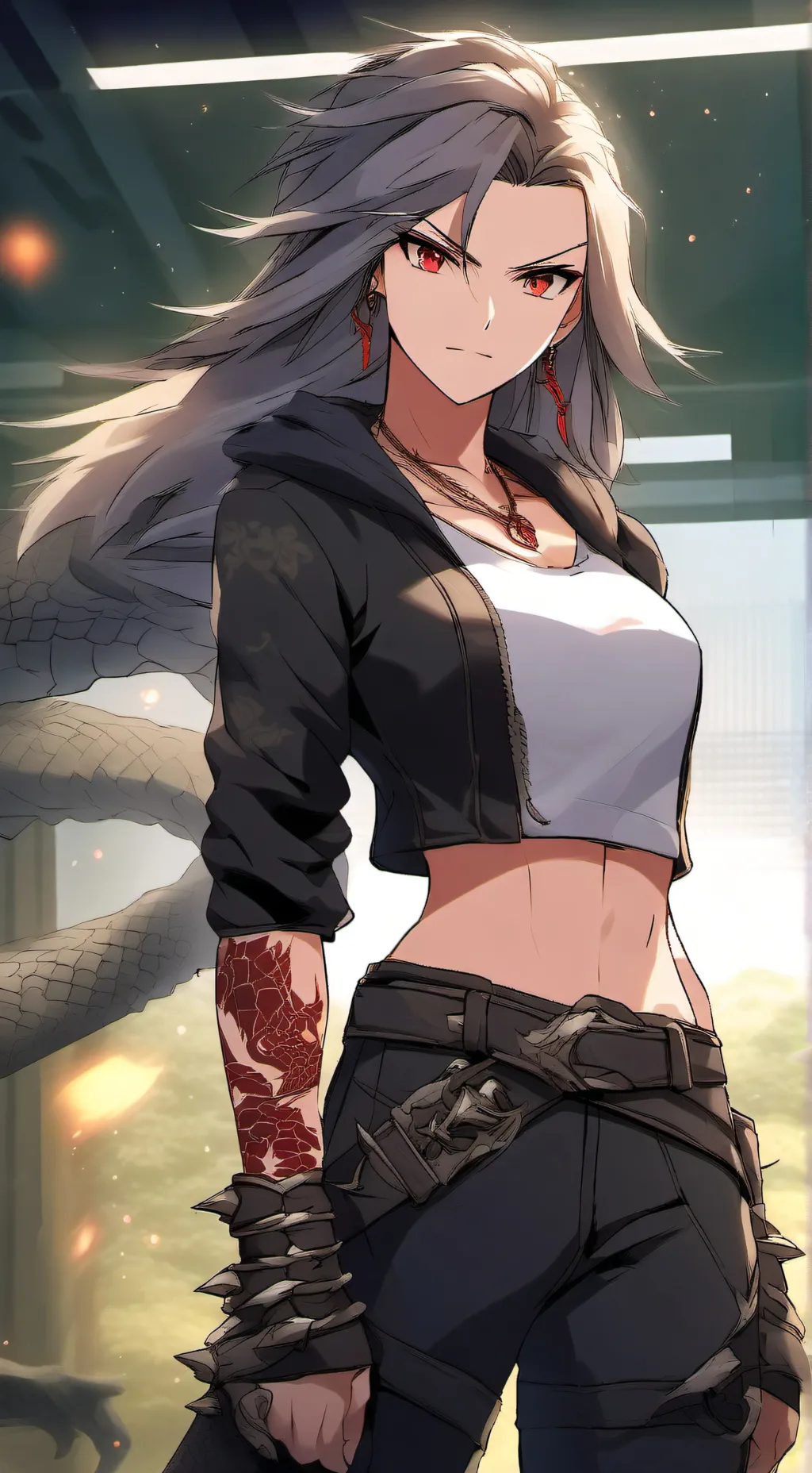 ai character: Sera  Drakovich background