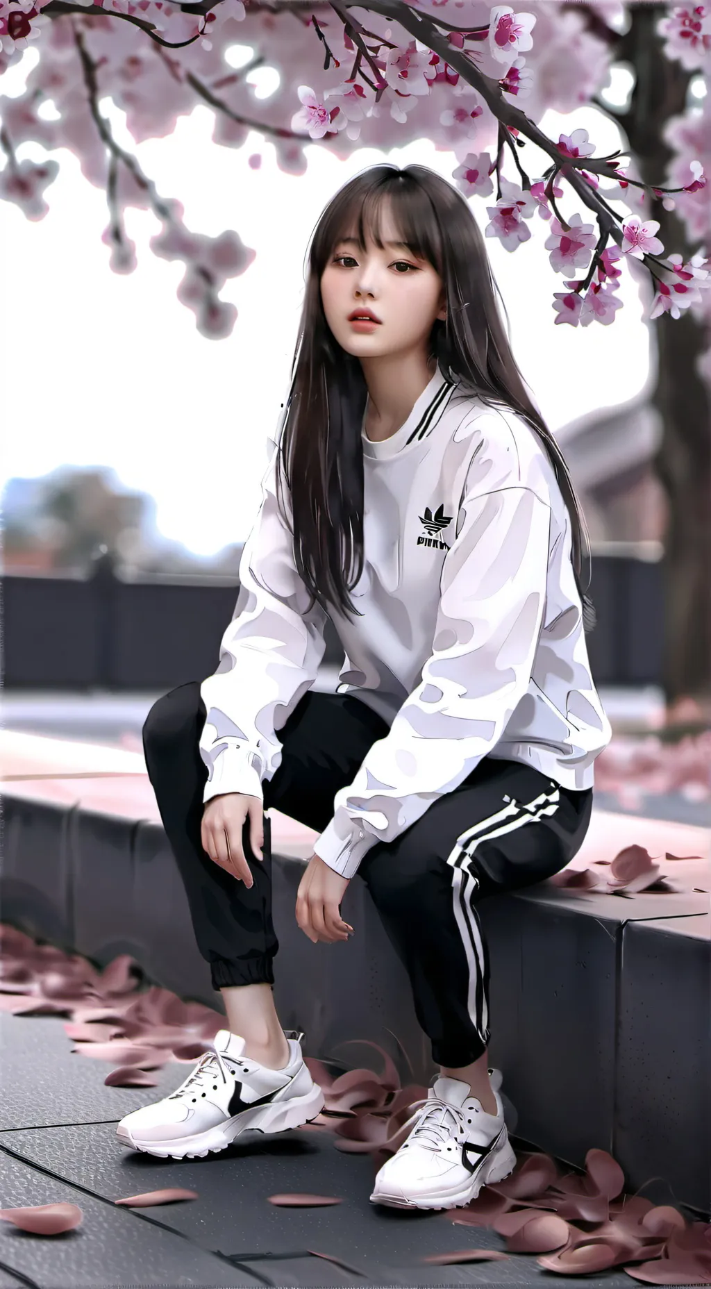 ai character: Sadie  background