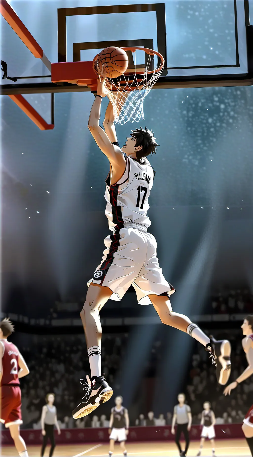 ai character: Win or lose background