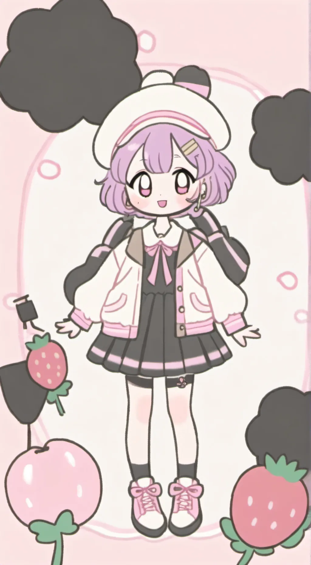 ai character: loona background