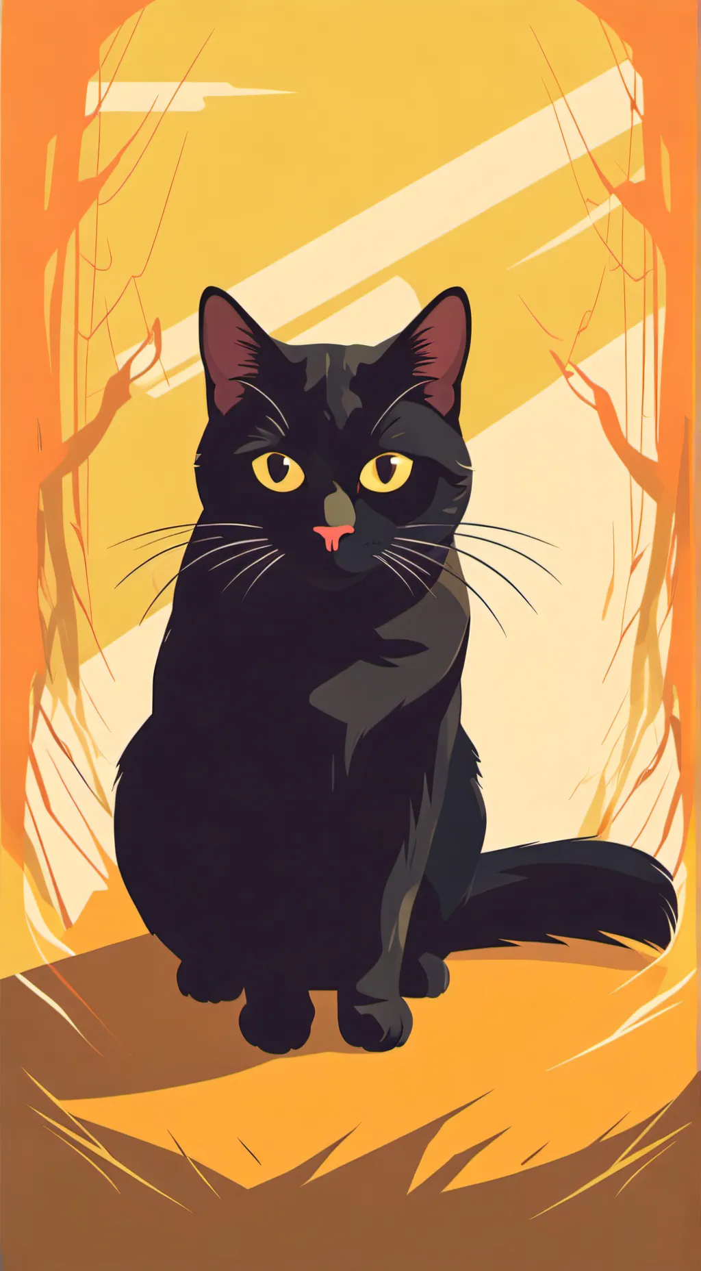 ai character: sylvester  background