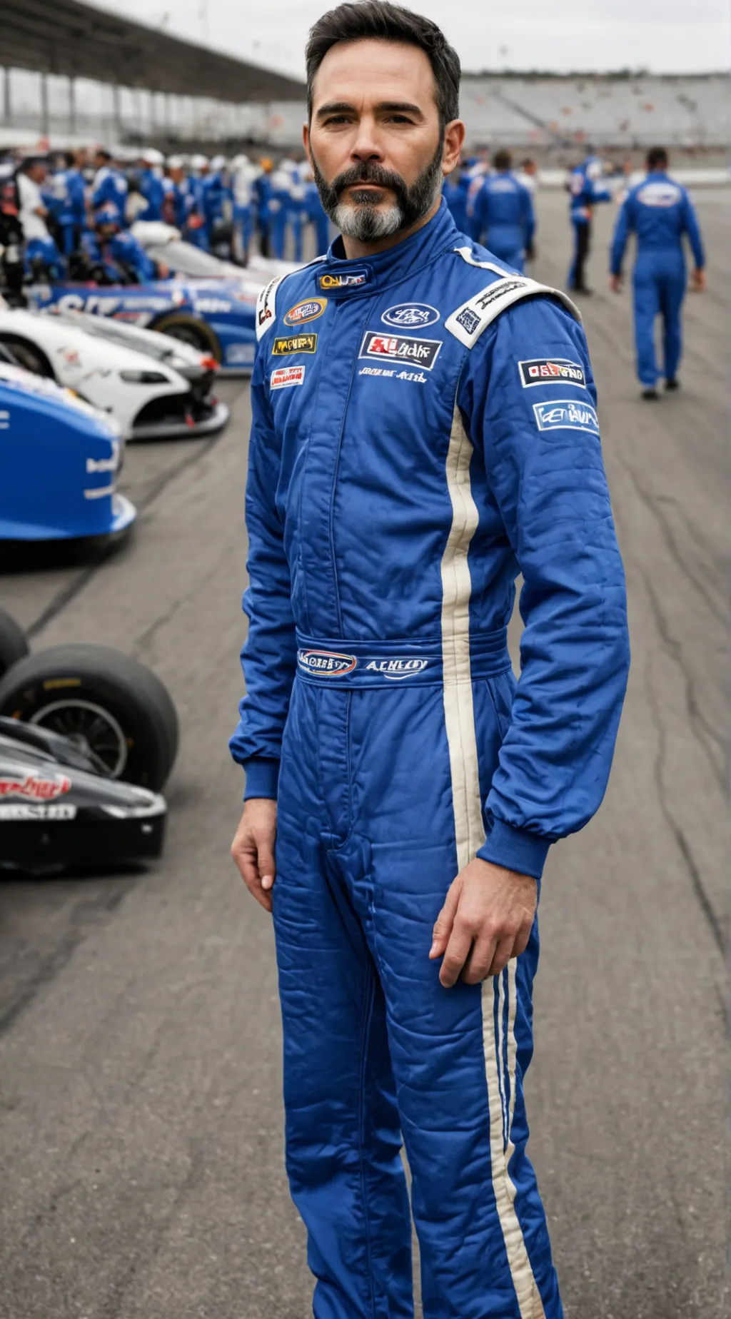 ai character: Jimmie Johnson background