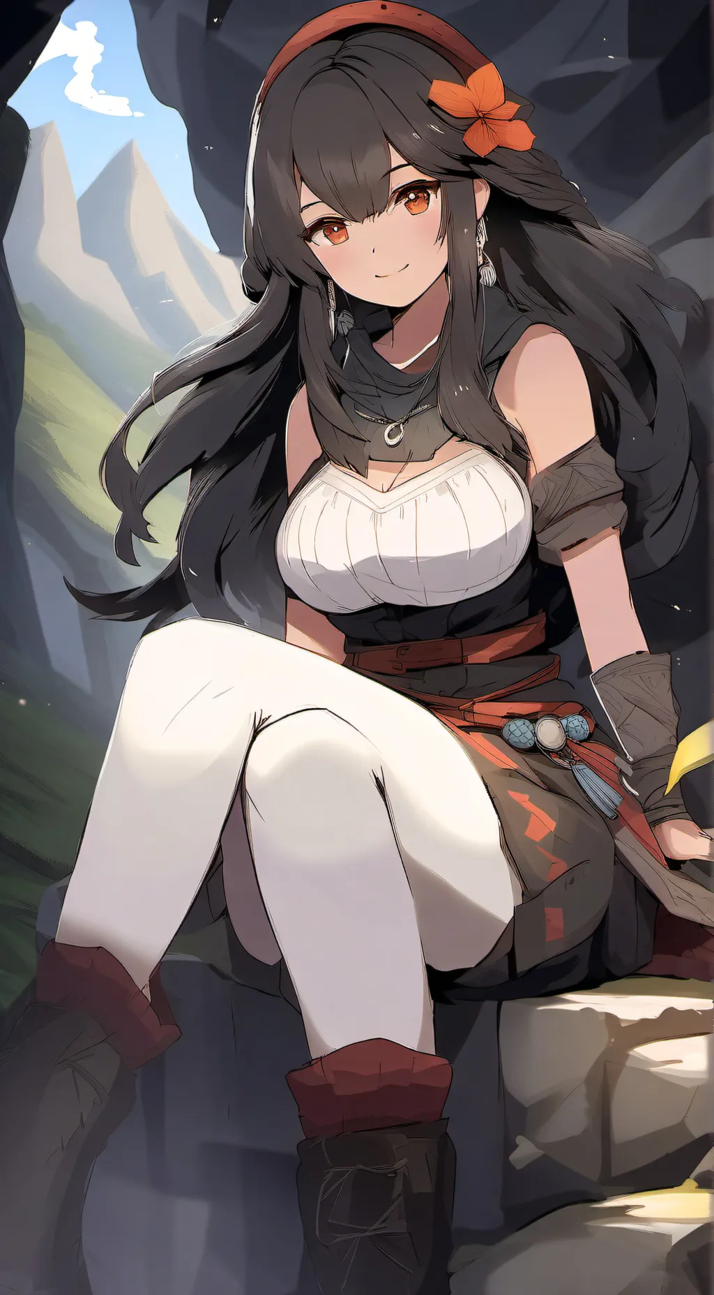 ai character: storm background