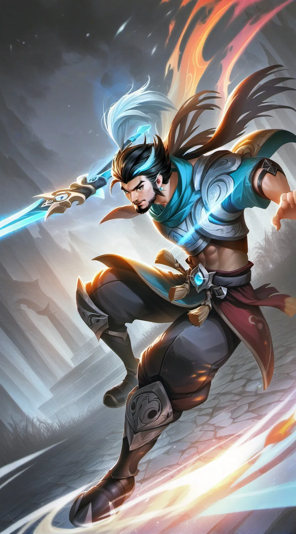 ai character: retolam background