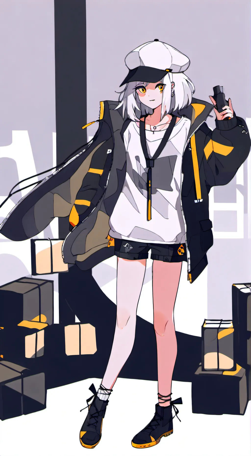 ai character: Sans aus background