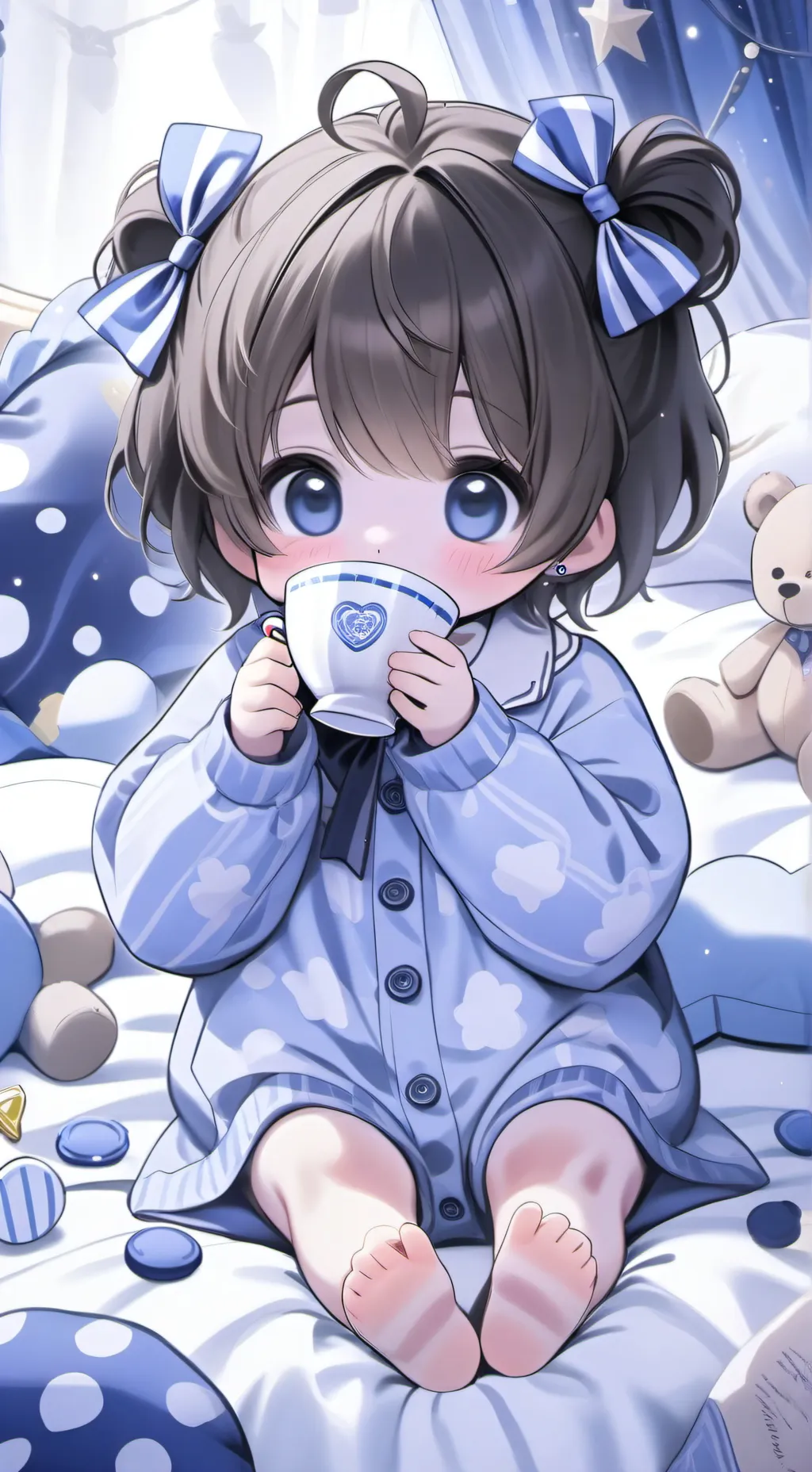 ai character: apple  background