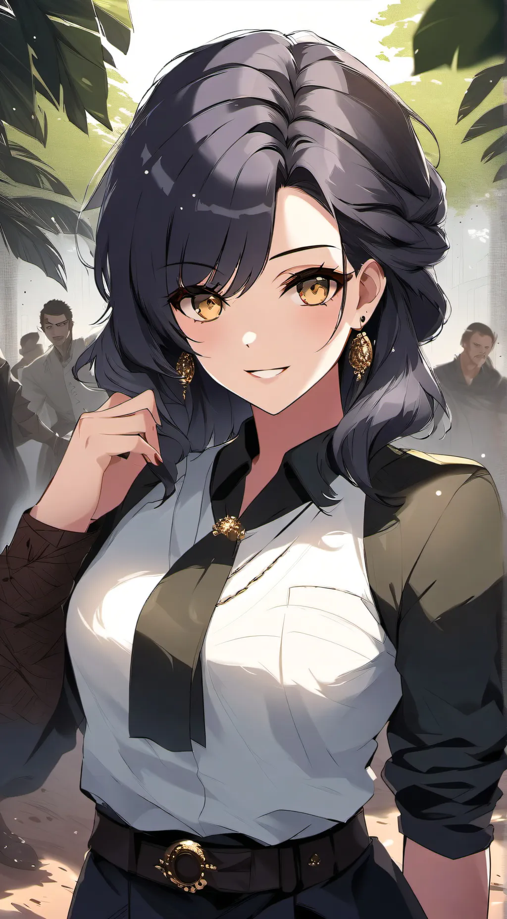 ai character: Julia  background