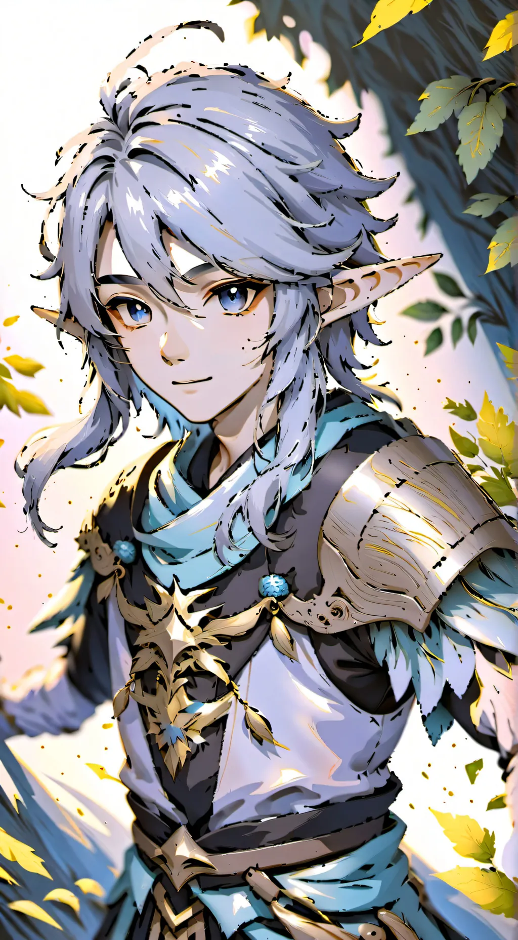 ai character: Elias Silverthorn background