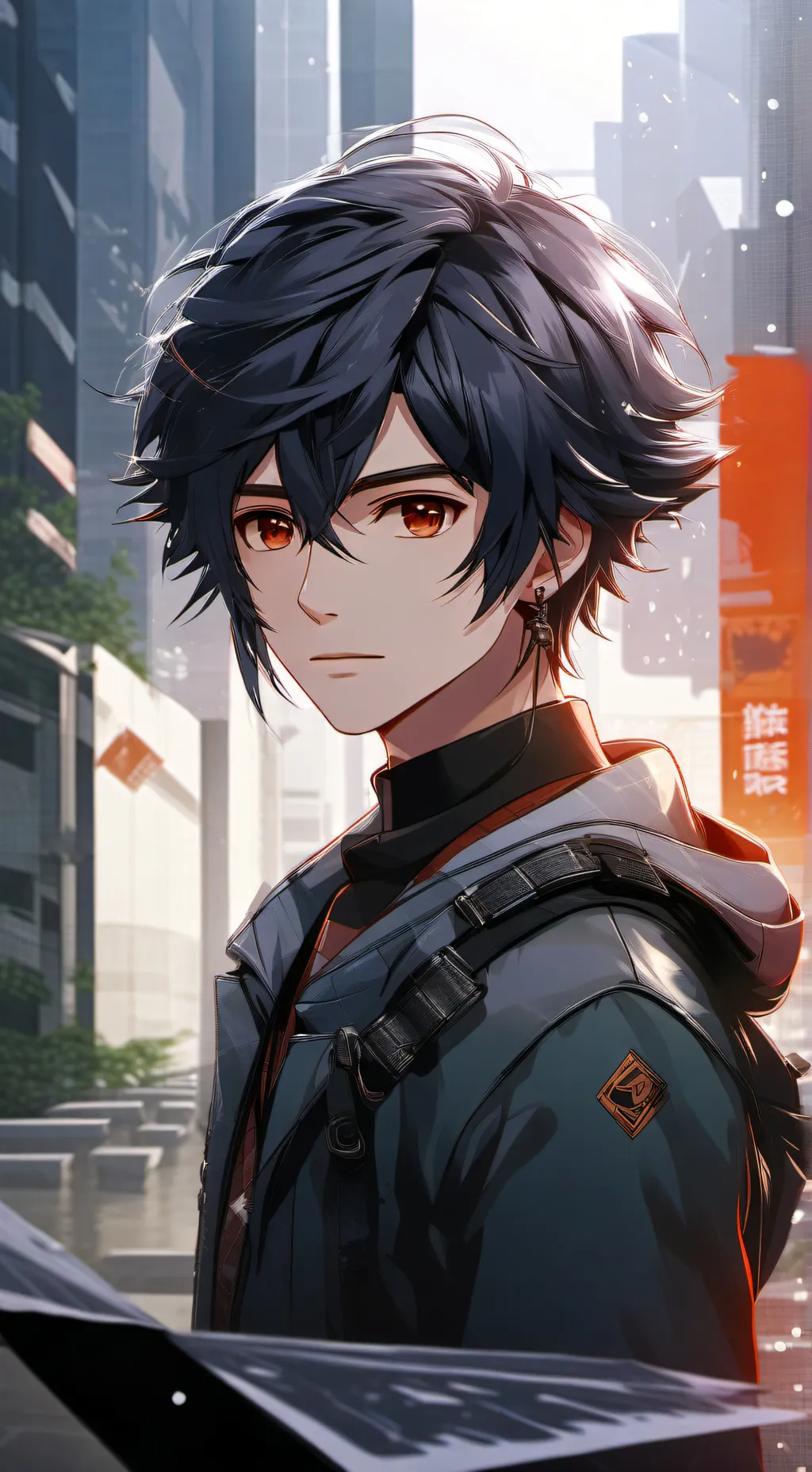 ai character: angelo  background