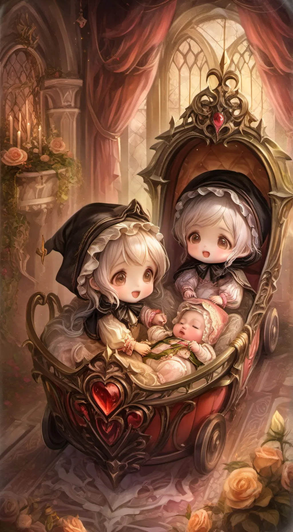 ai character: Rose Thorn  background