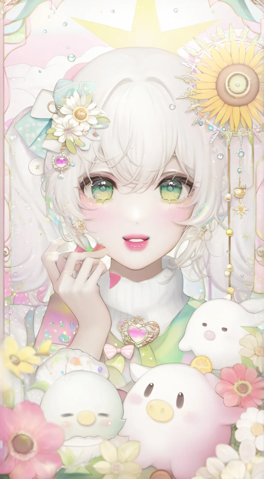 ai character: Sprunki background