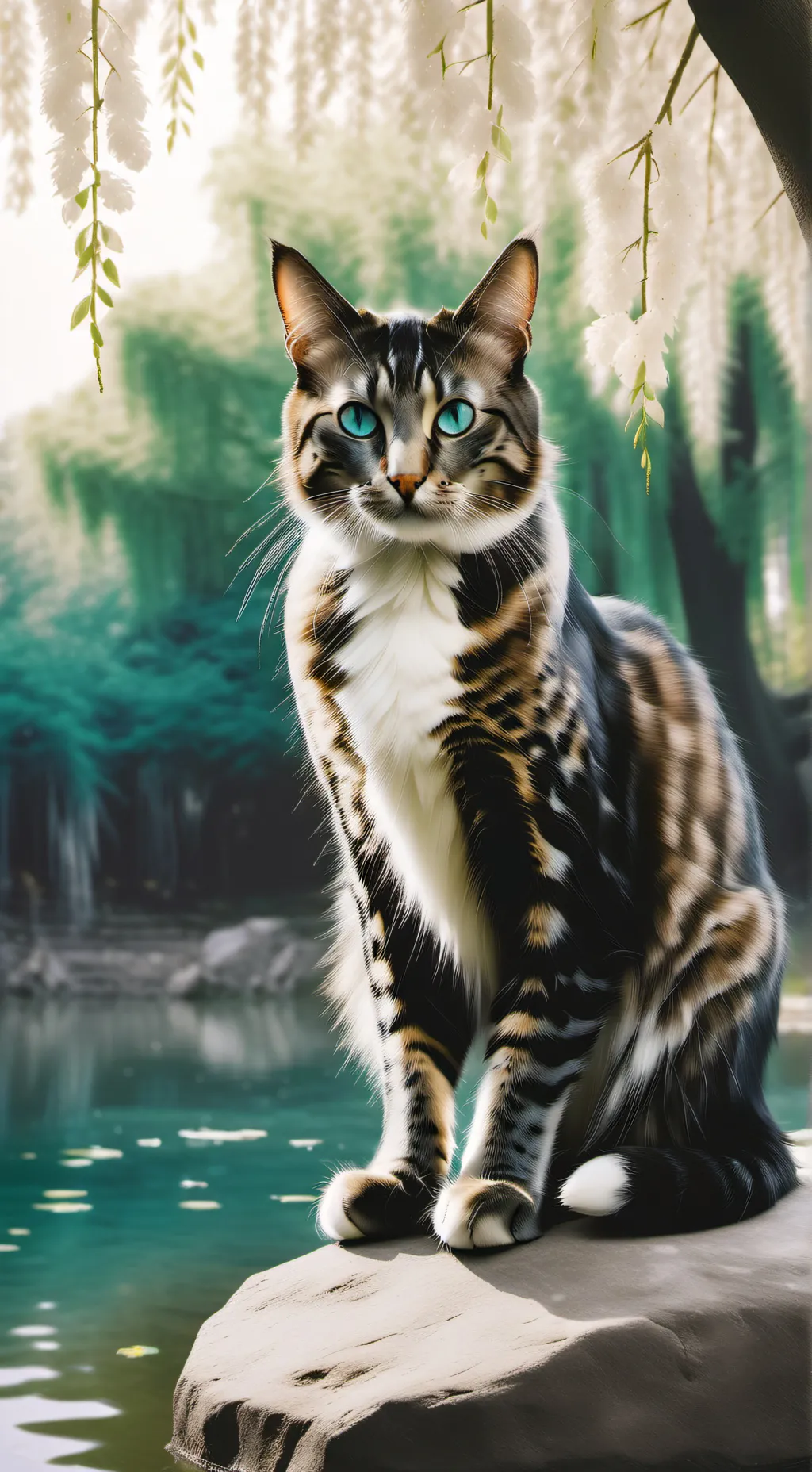 ai character: Warrior cats  background