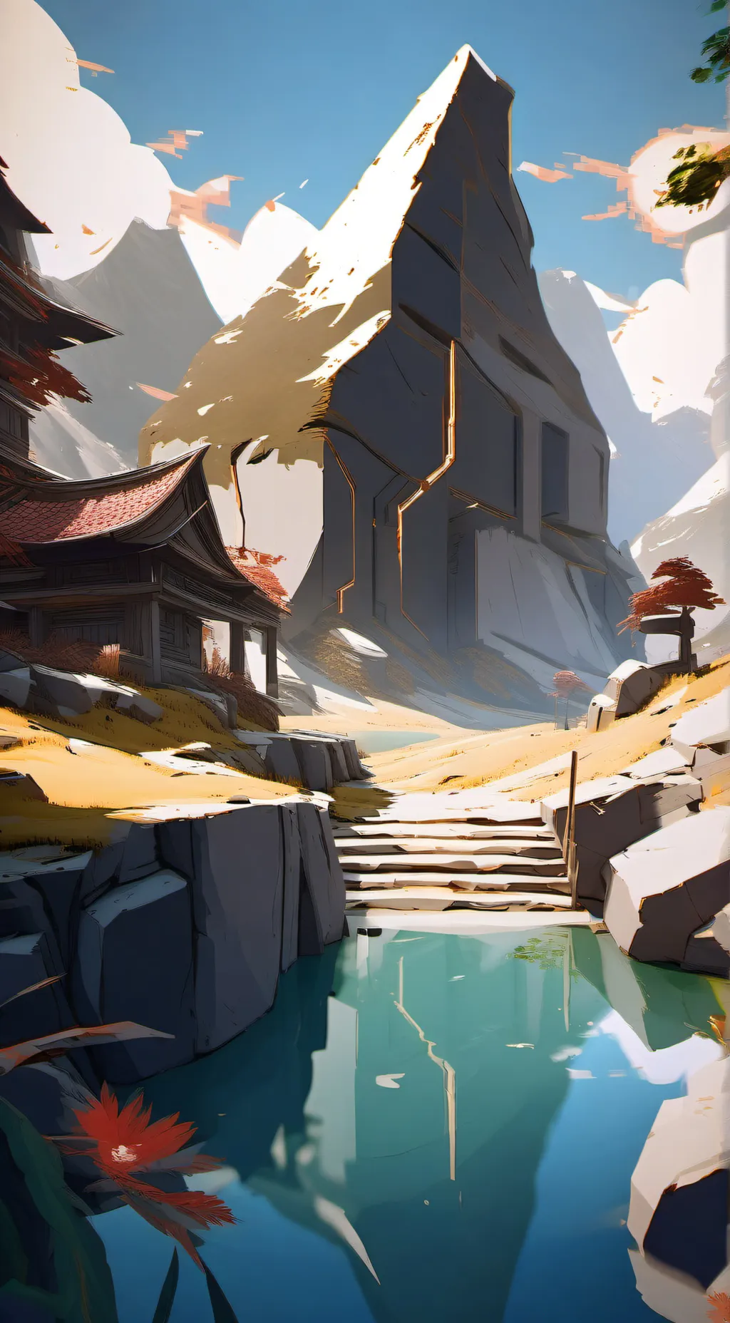 ai character: The Glitch  background