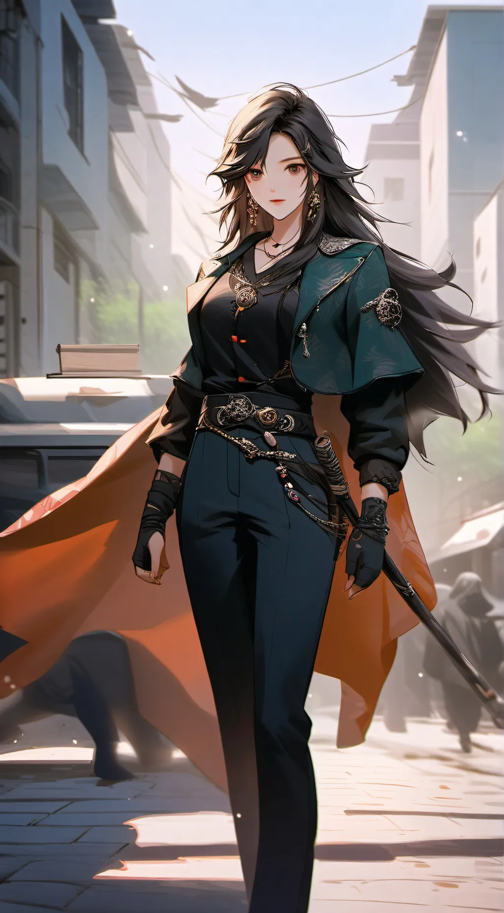 ai character: Anastasia background