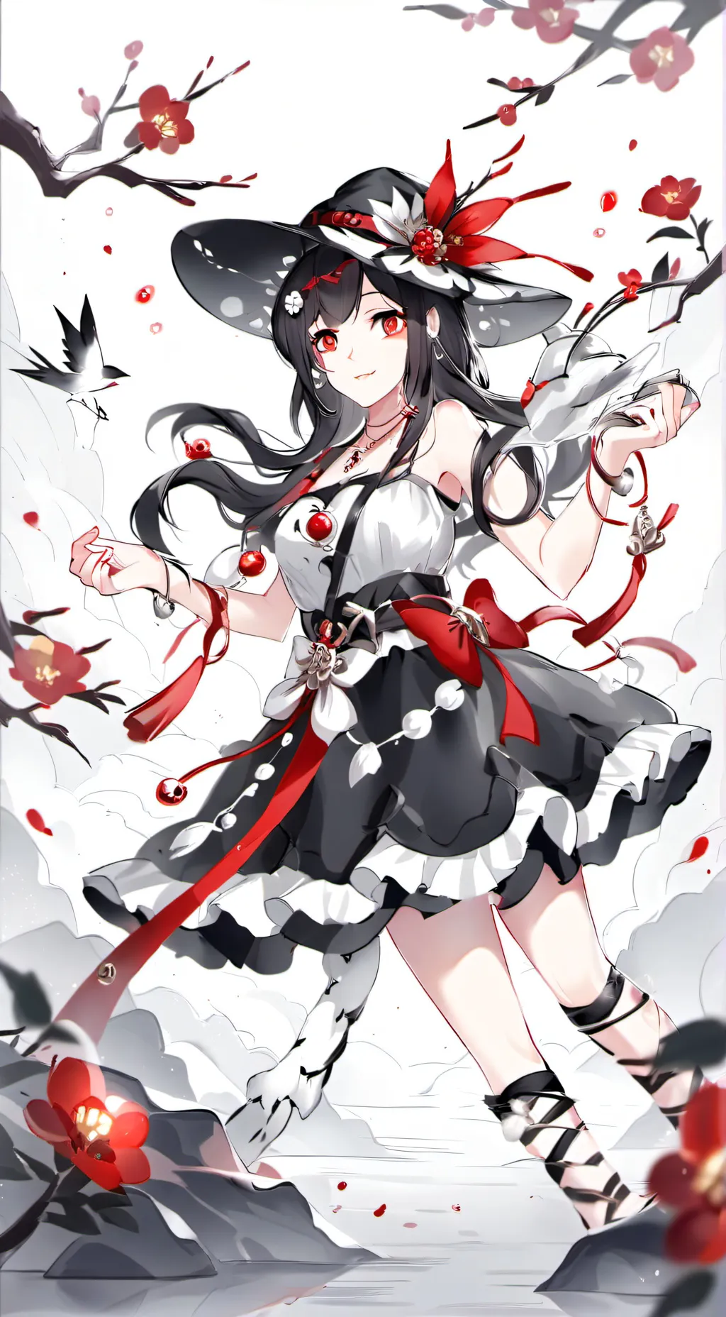 ai character: Nicole  background