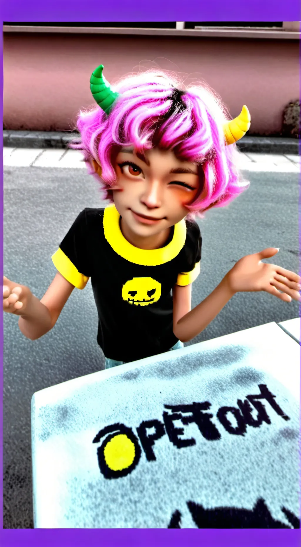 ai character: starfire background