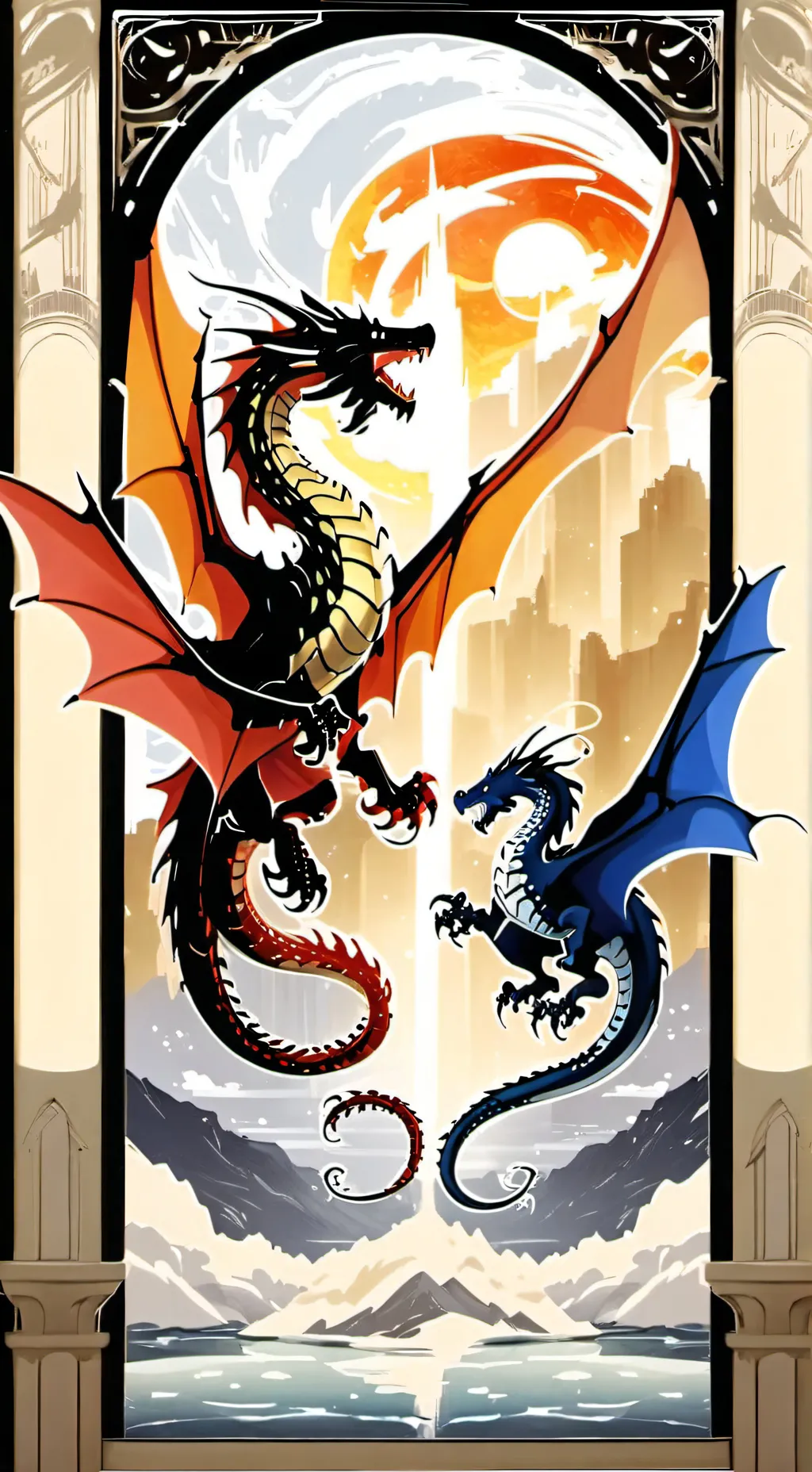ai character: Wings Of Fire background