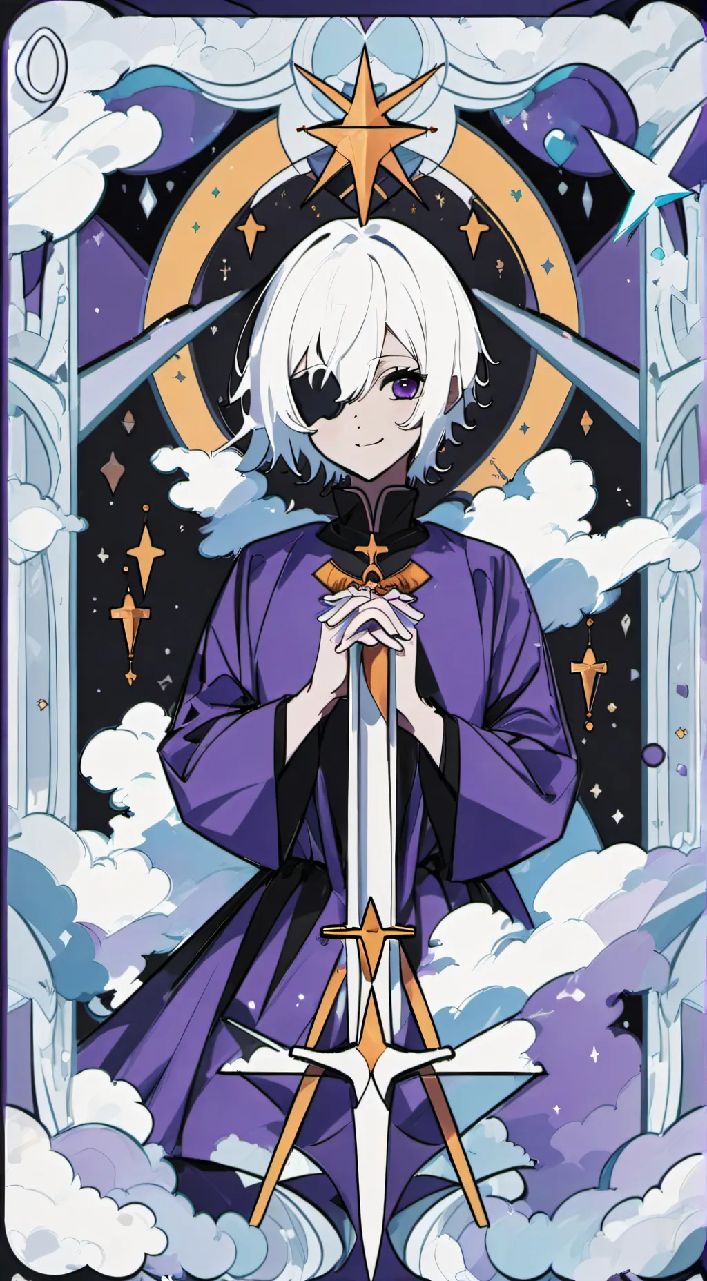 ai character: Bsd  background