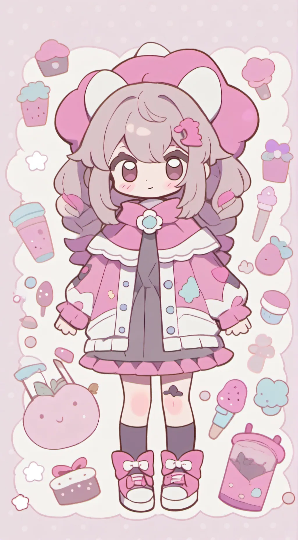 ai character: my first one background