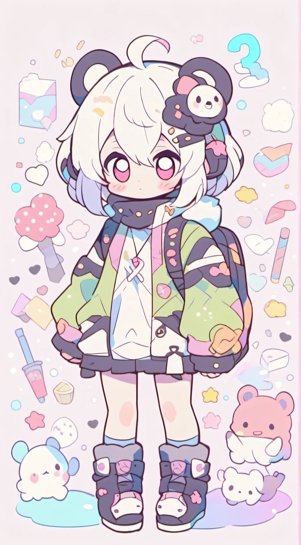 ai character: ~  ShellVision ~ background