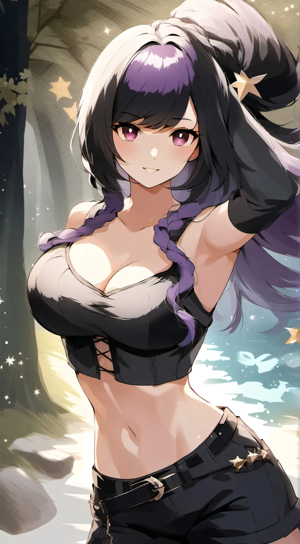 ai character: Soleil   background