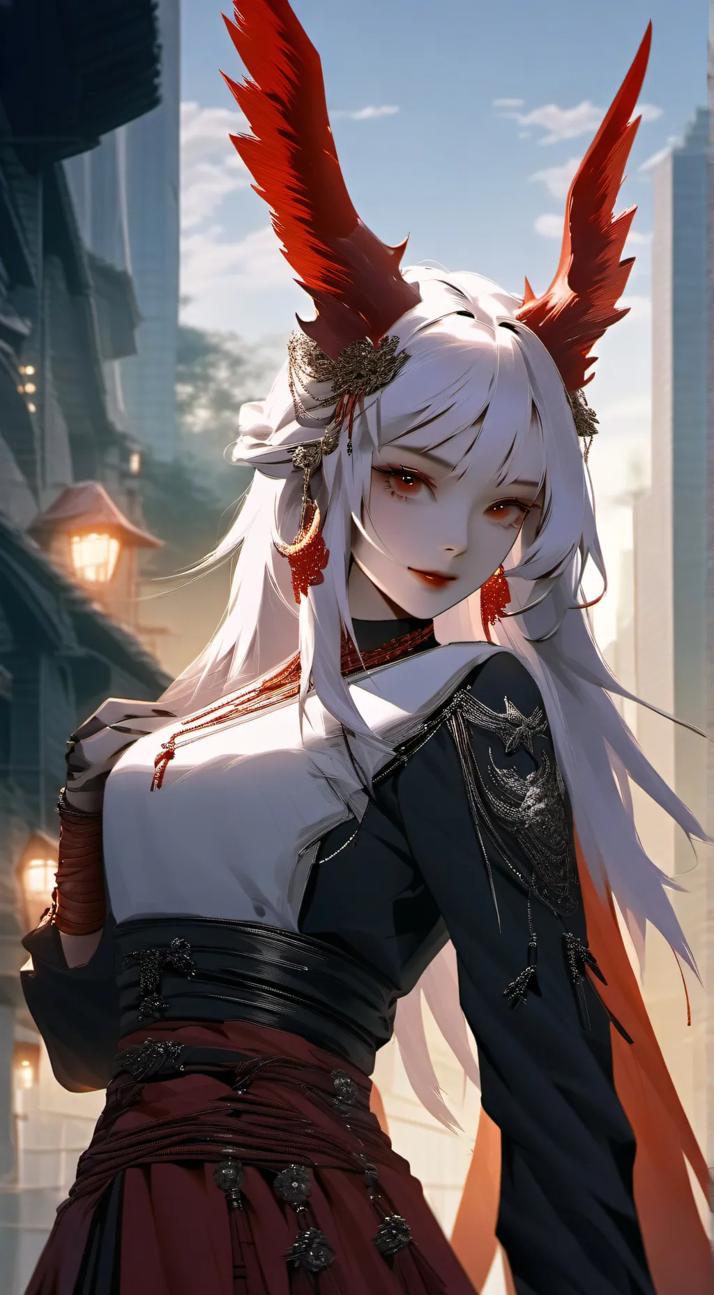 ai character: Алина background