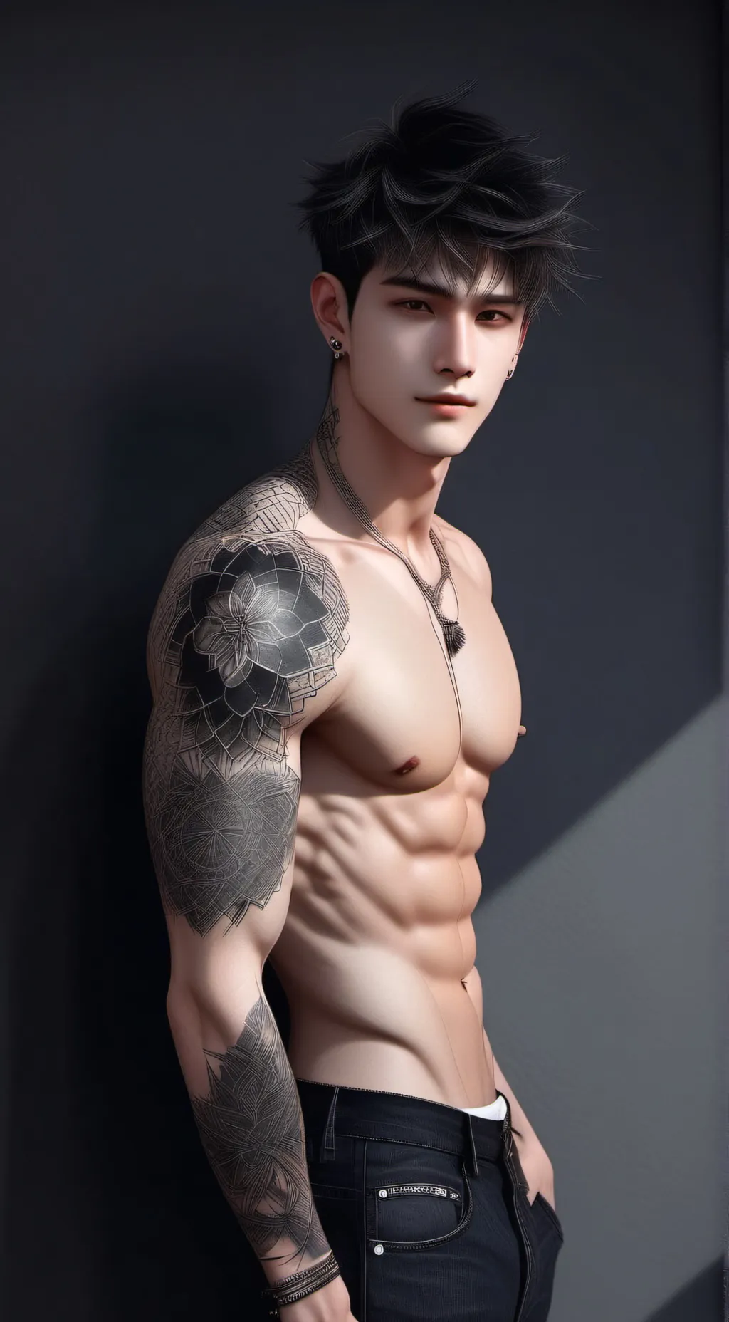 ai character: isaac background