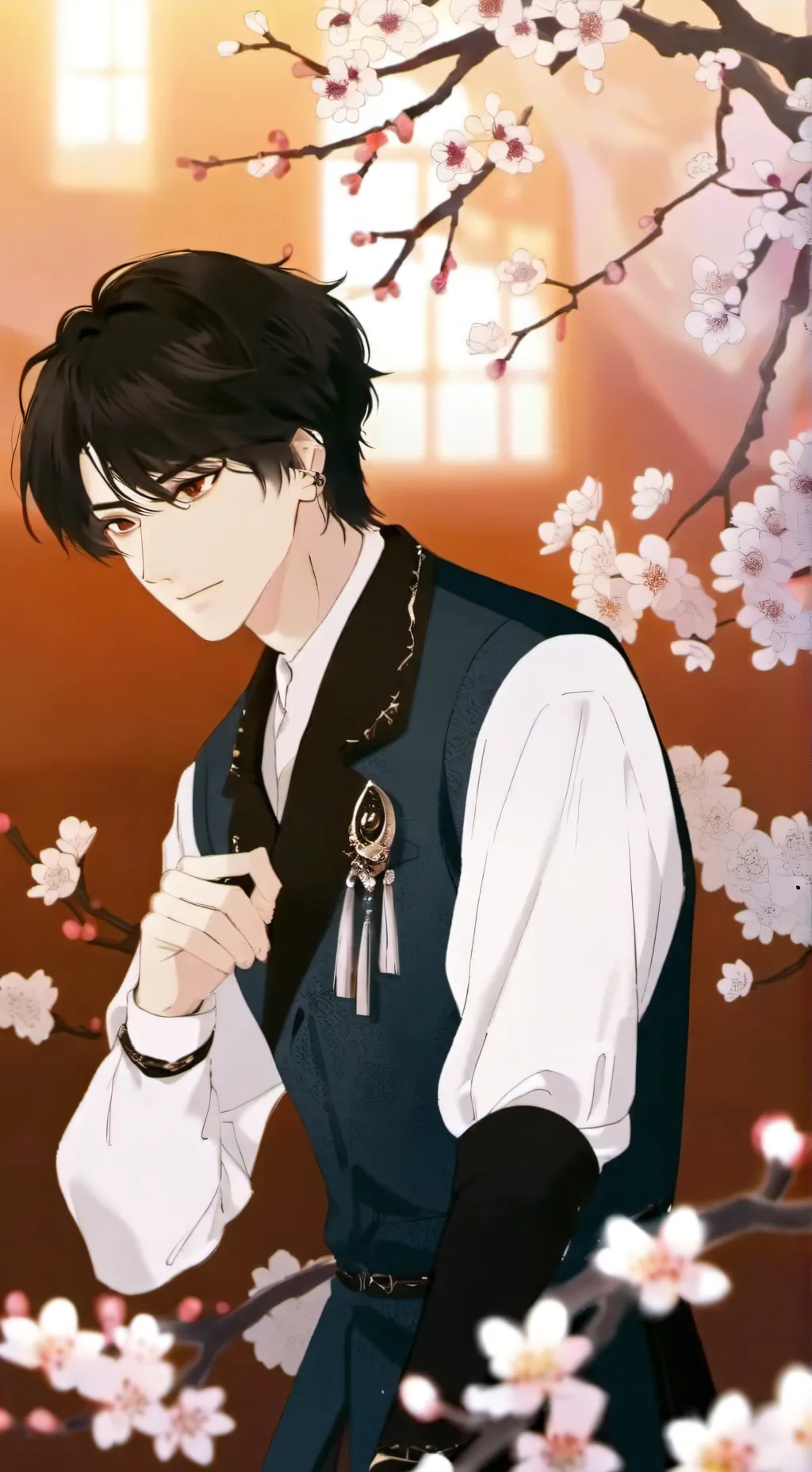 ai character: 😃 background