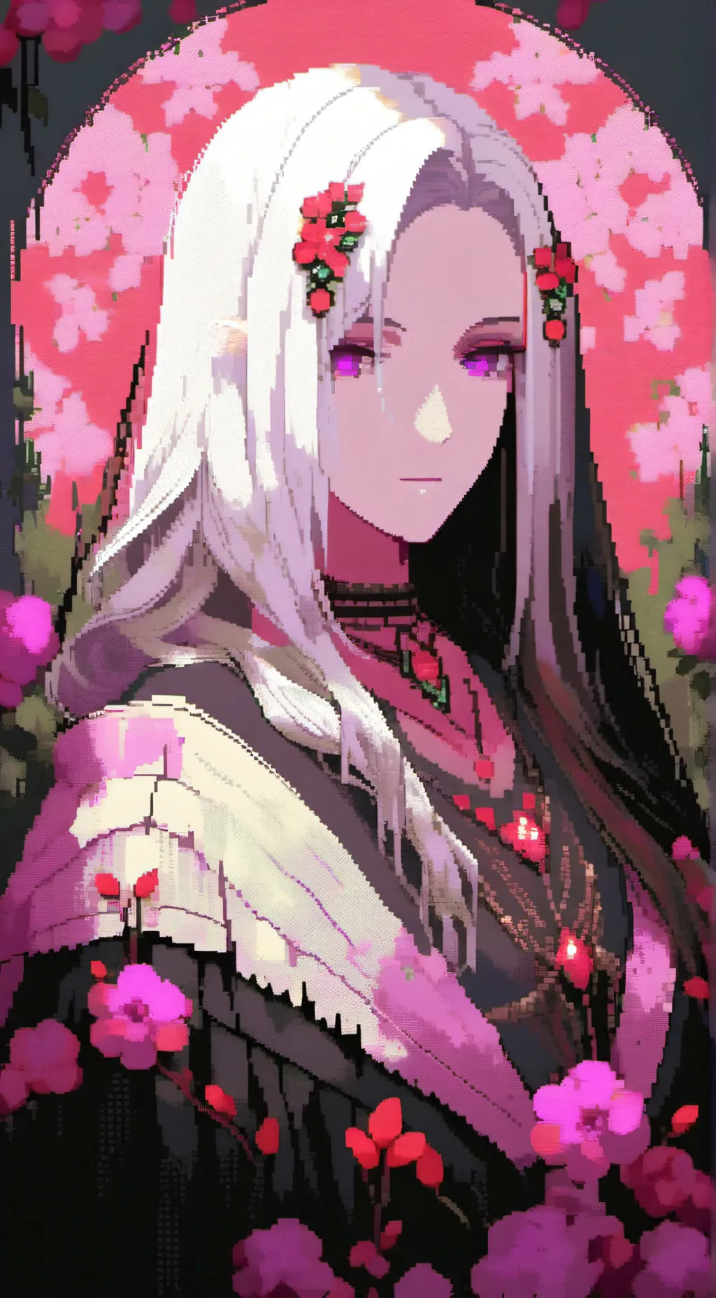 ai character: Binary Android 4 background