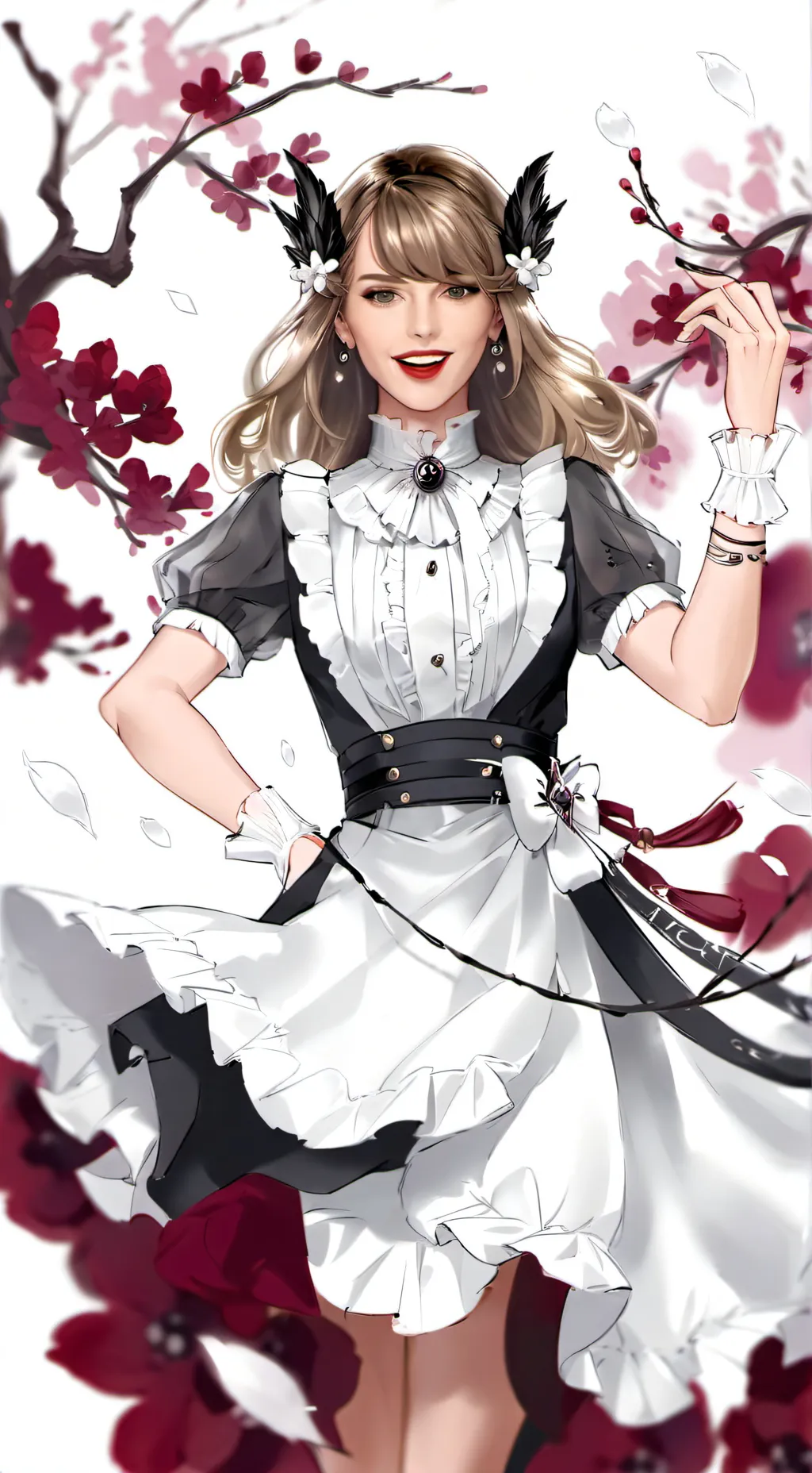 ai character: Taylor Swift background