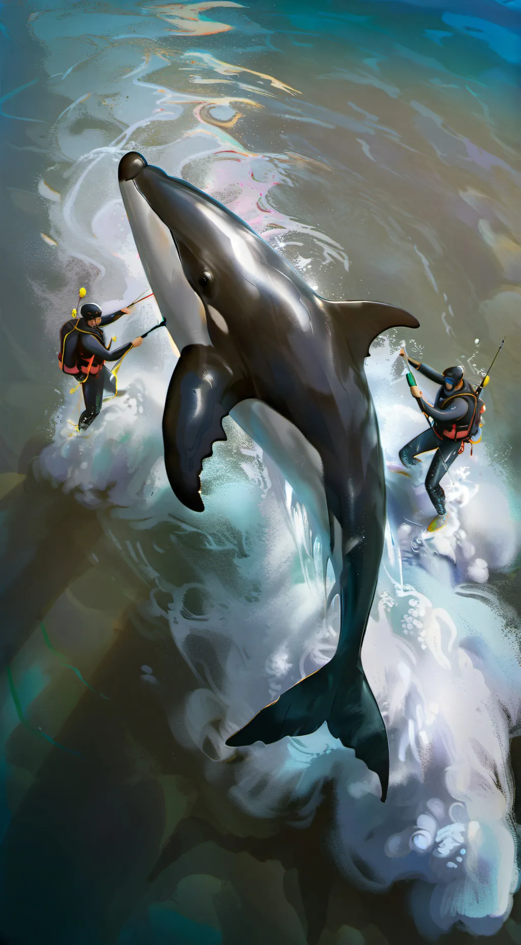 ai character: Marine biology  background