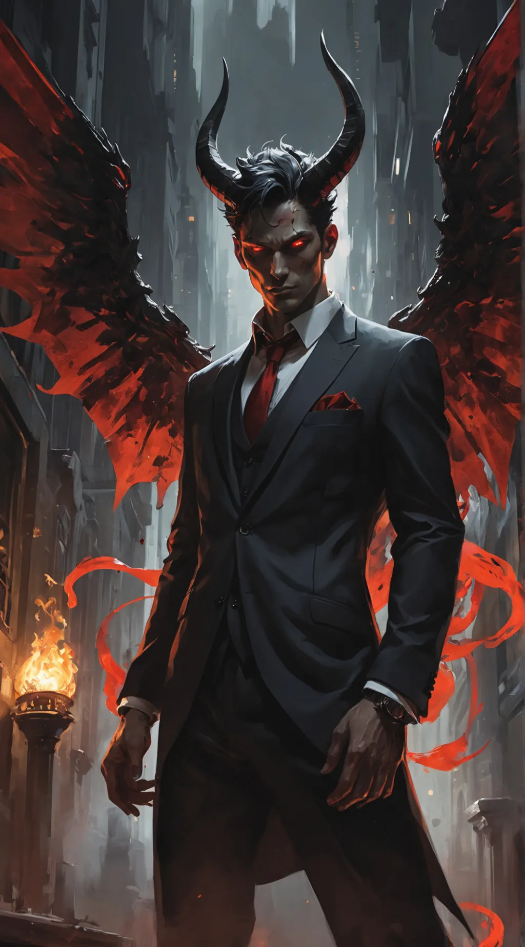 ai character: Lucien background