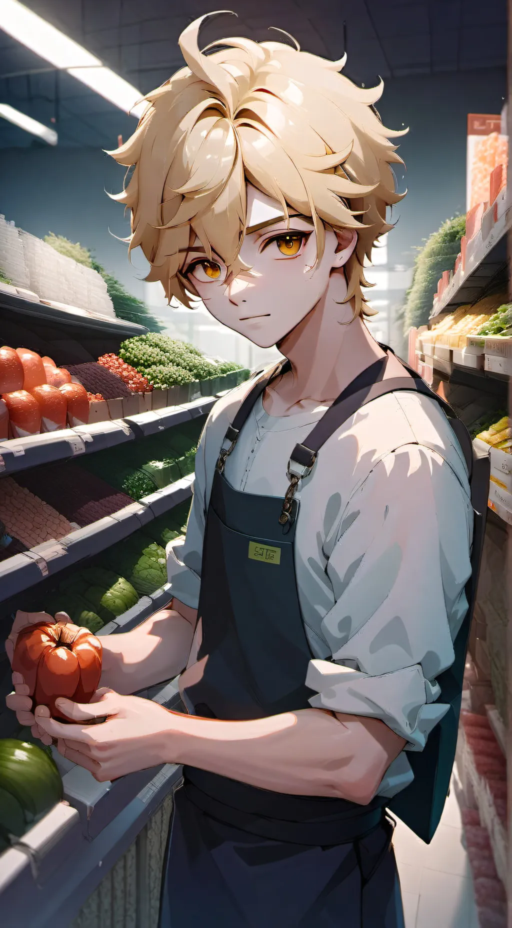 ai character: Adam background