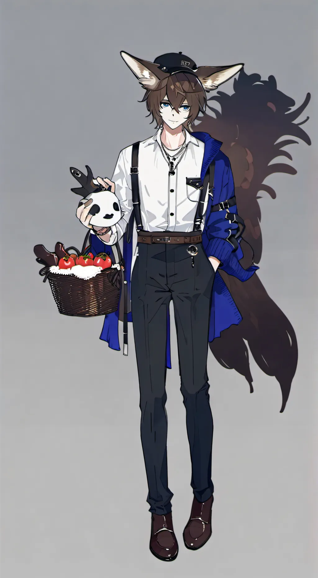 ai character: Michael afton background