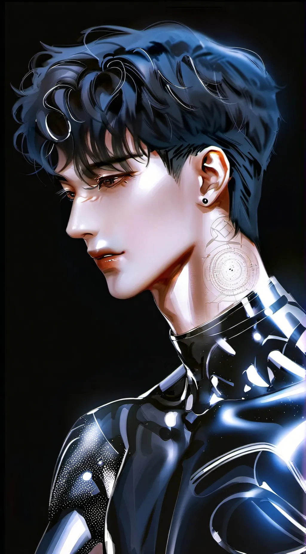 ai character: Hyunjin background