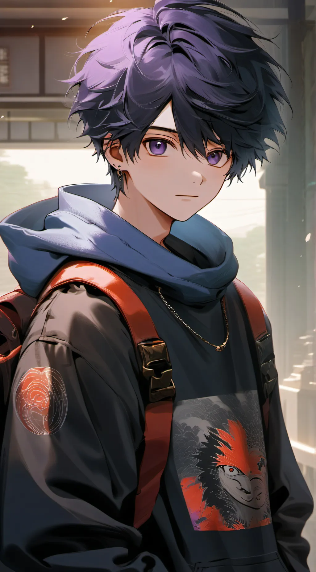 ai character: Noah  background