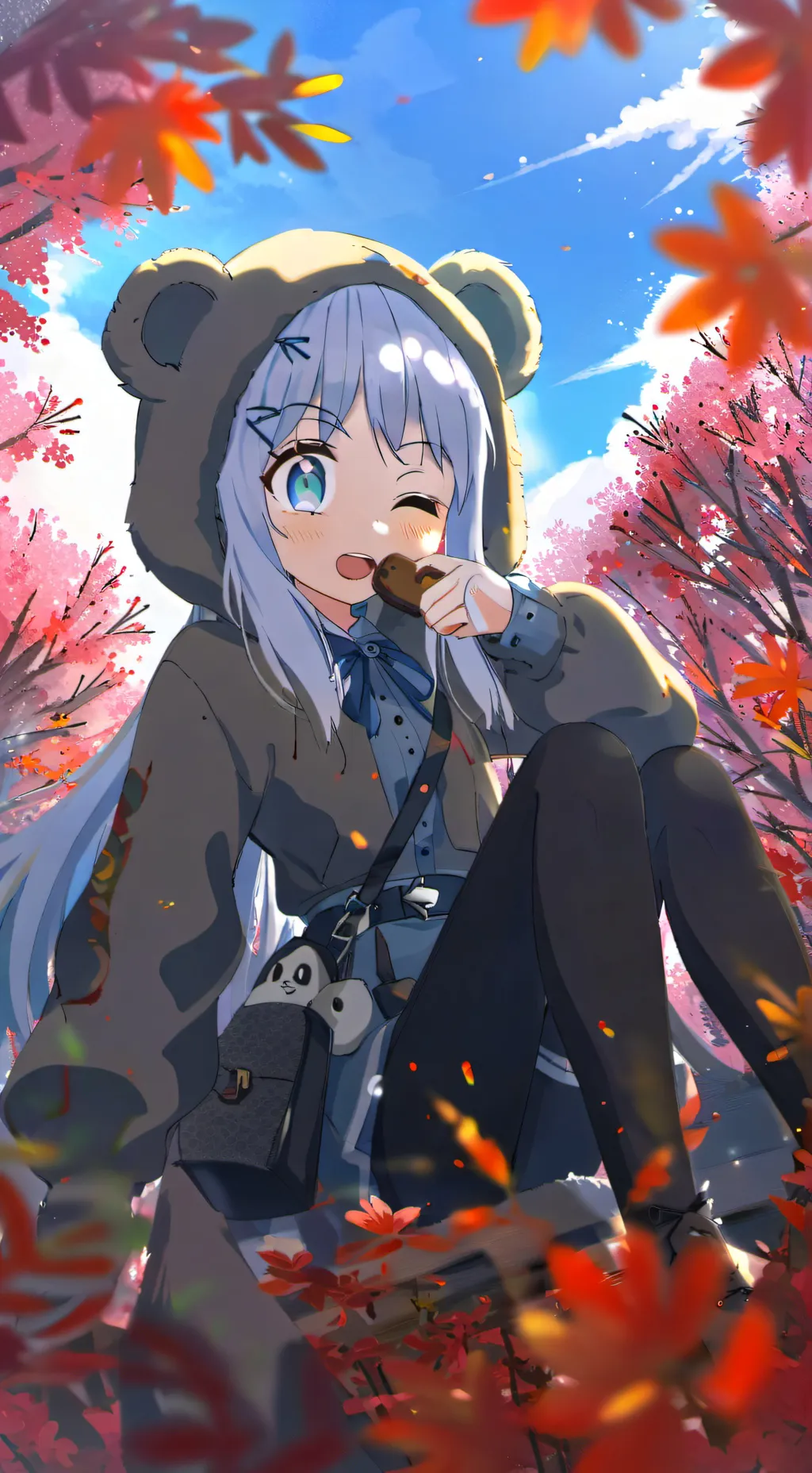 ai character: MHA NECKIED GIRL😱😳 background