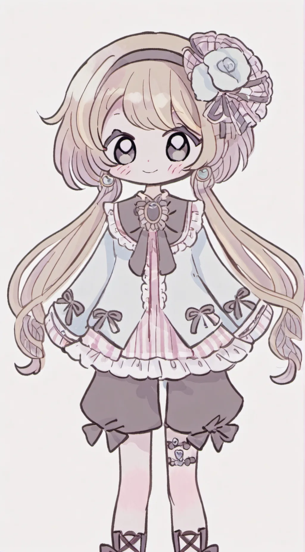 ai character: Dandys world OC! background