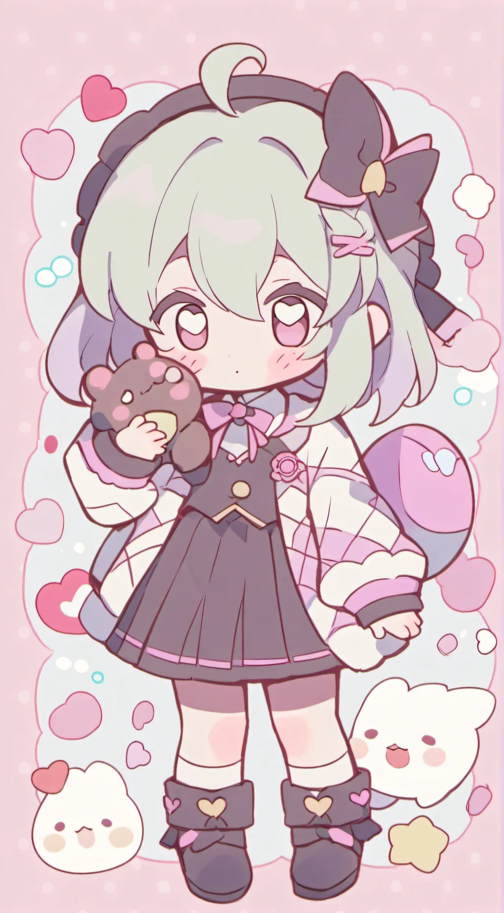 ai character: Tomioka x shinobu  background