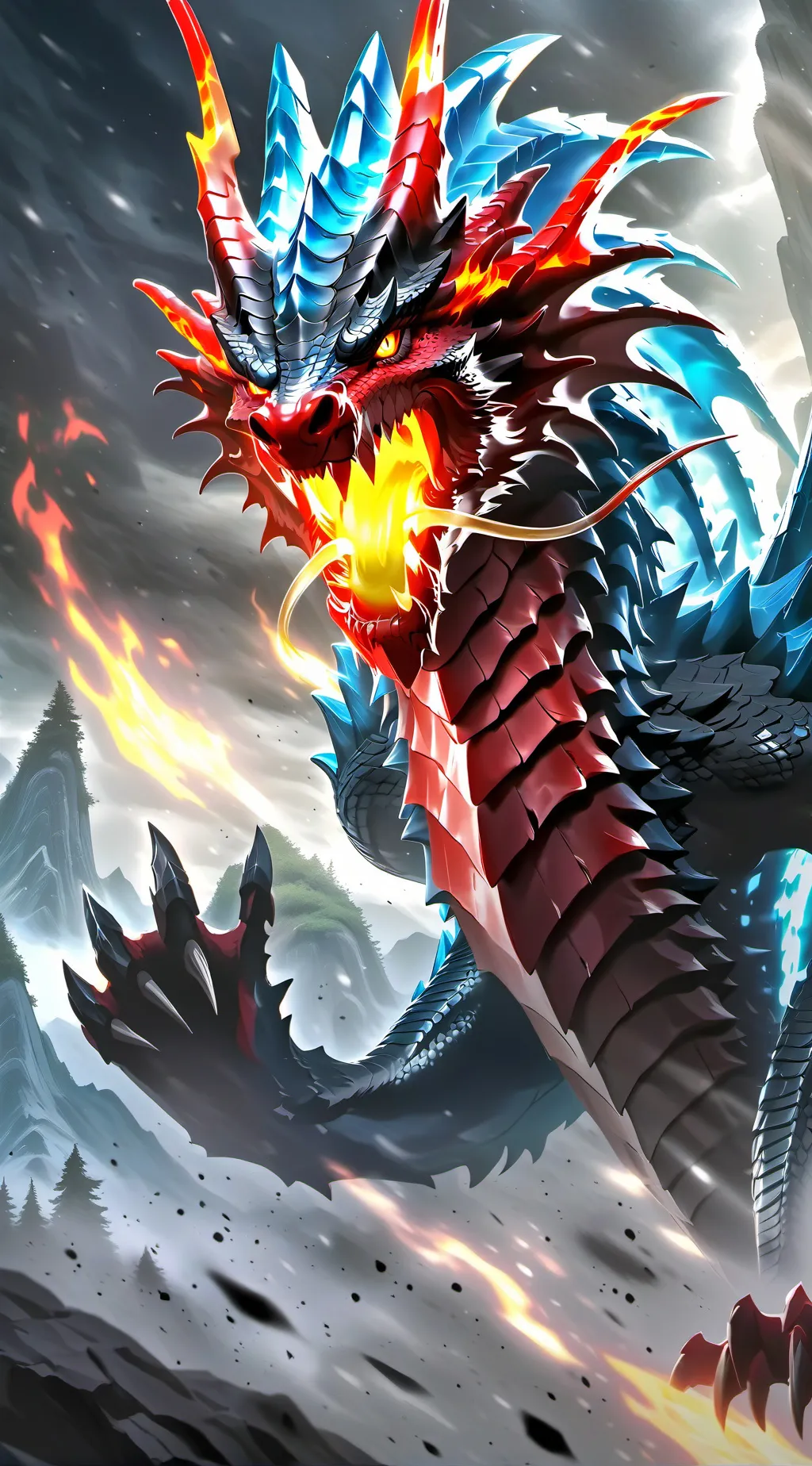 ai character: the dragon Prince  background