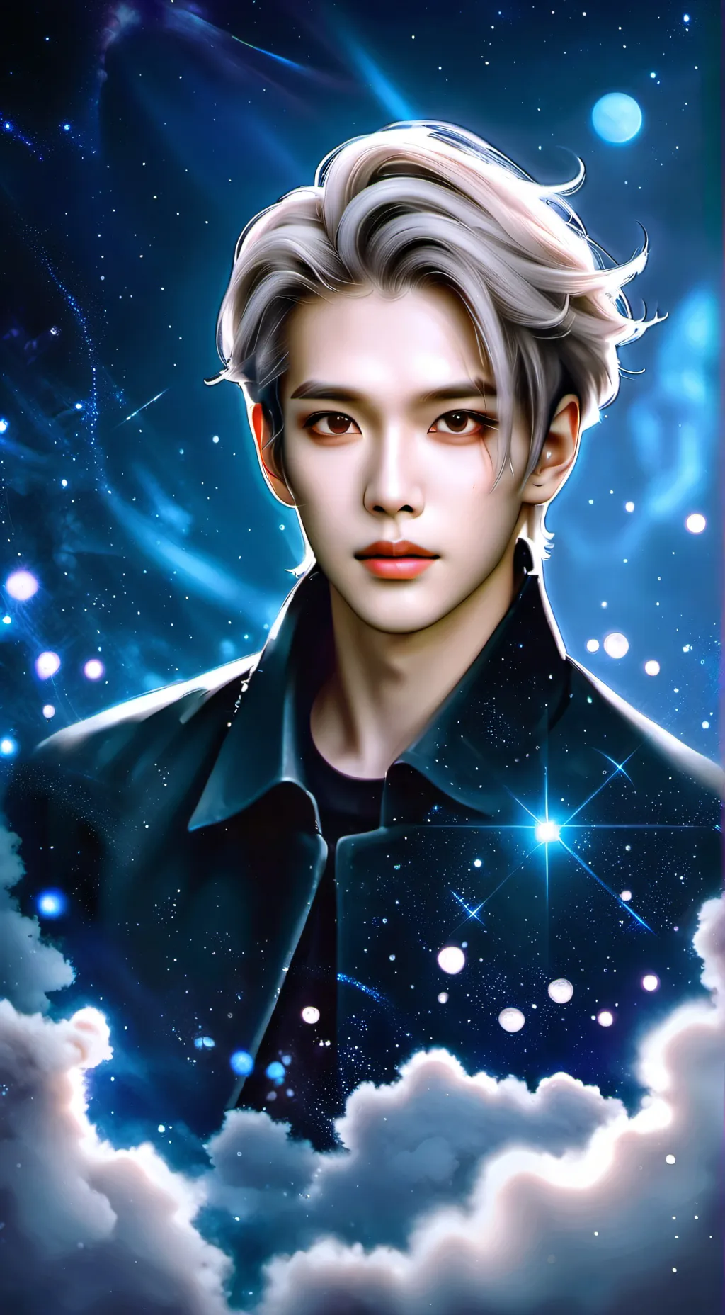 ai character: Angel  background