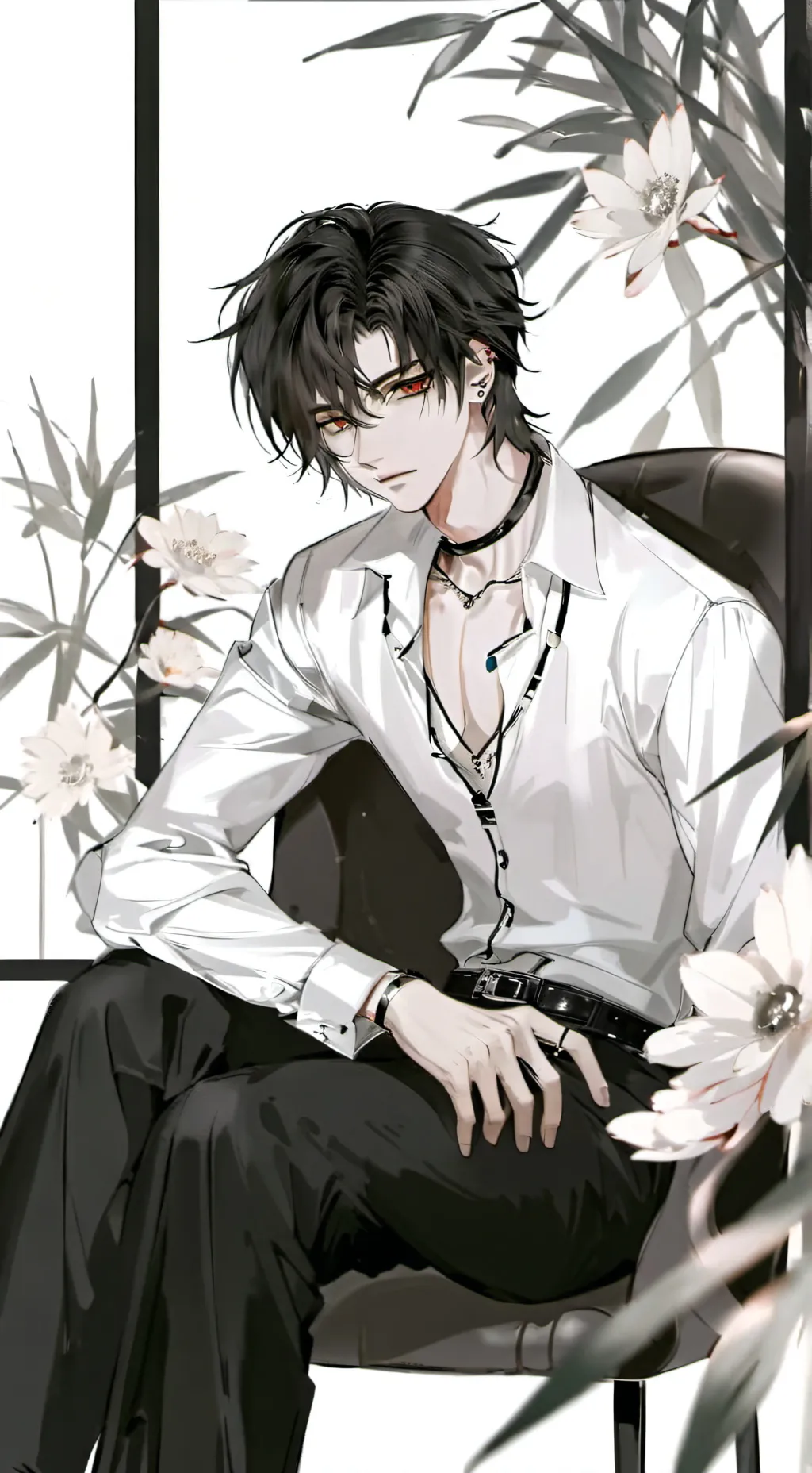 ai character: Фор (папа) background