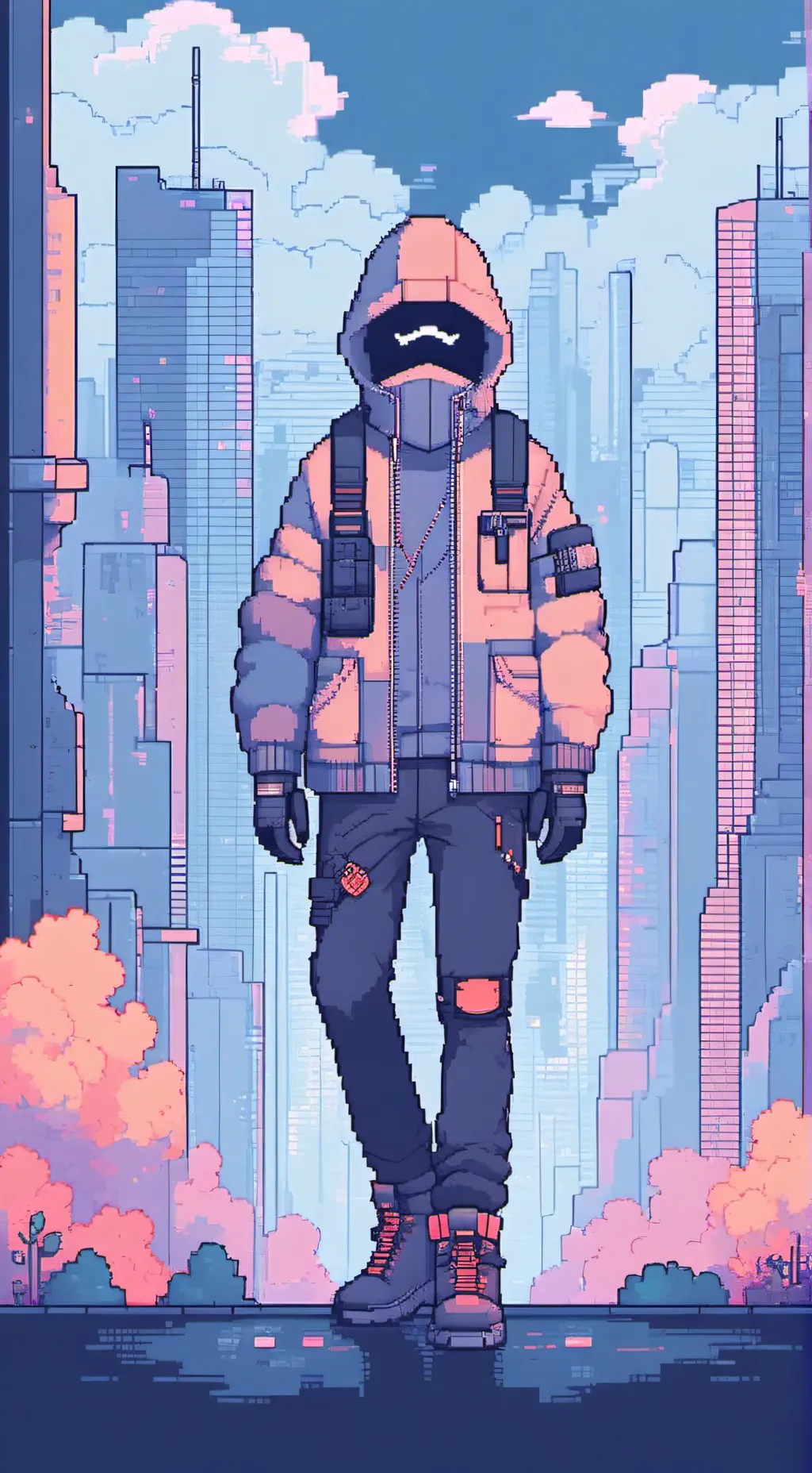 ai character: JOiN the SNR team  background