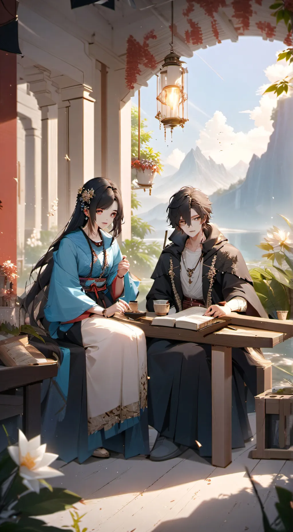 ai character: bakugo😌 background