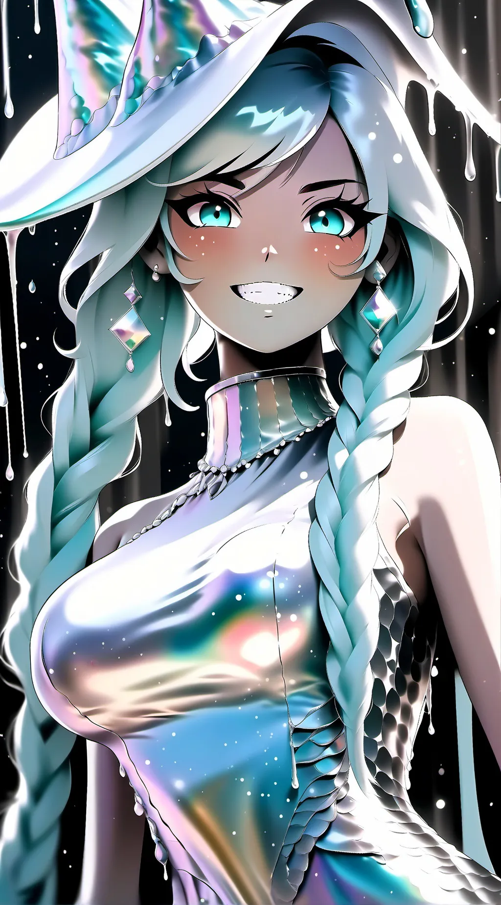 ai character: Luna background