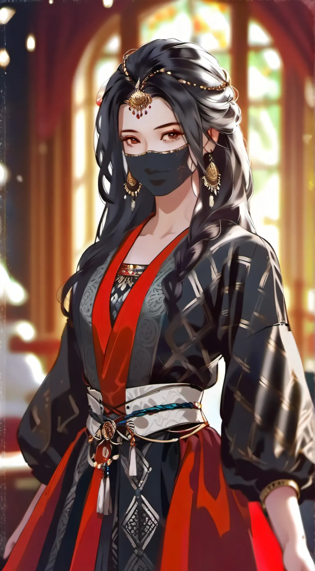 ai character: Kang Ju Oh background