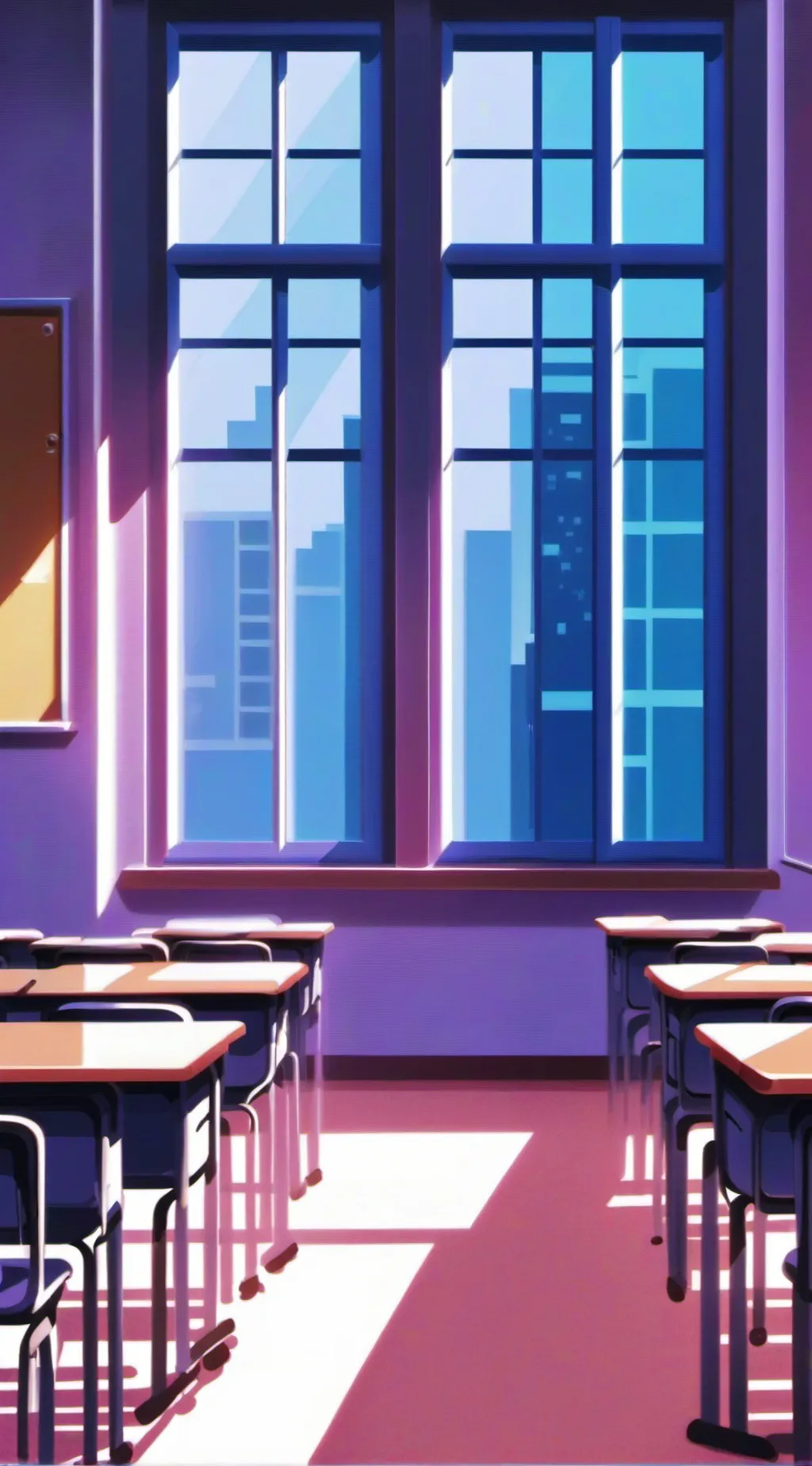 ai character: New students background