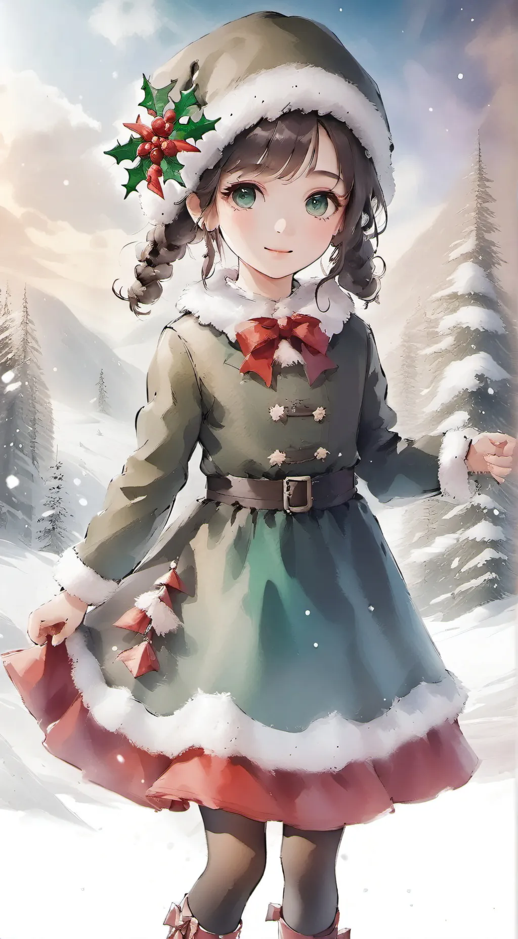 ai character: Lina  background