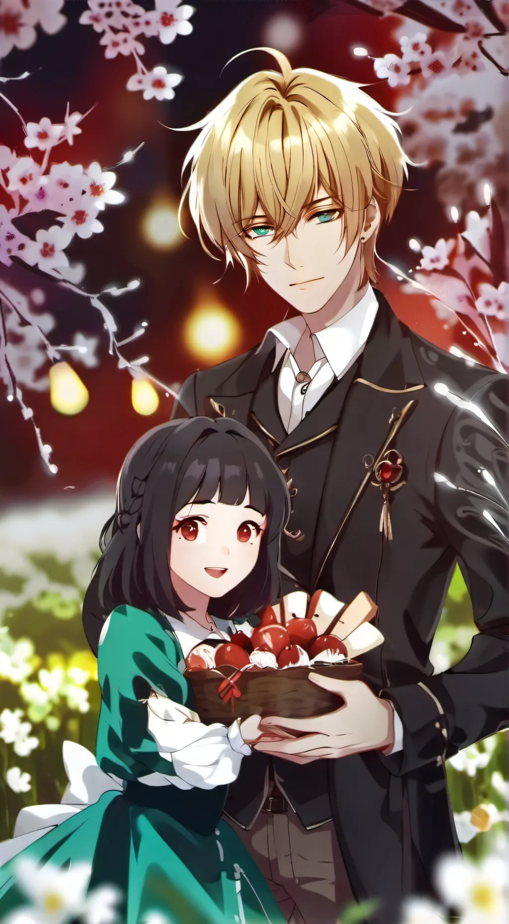 ai character: Baby sister  background